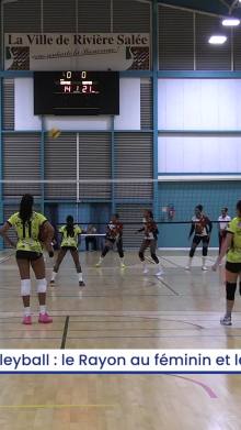 Volleyball : le Rayon au féminin et le MUC chez les hommes, champions de Martinique