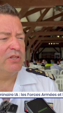 Séminaire IA : les Forces Armées et l'Académie de Martinique sensibilisent