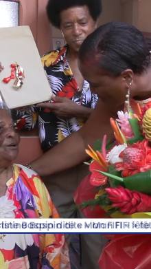 Christine Baspin dite « Man FIFI » fête ses 100 ans en famille !