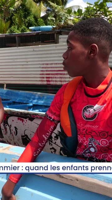 Gommier : quand les enfants prennent la barre