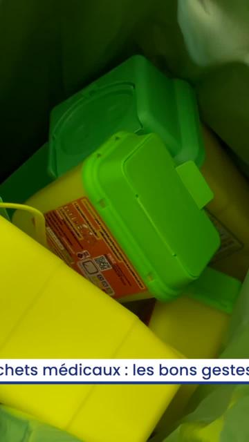 Déchets médicaux : les bons gestes peuvent tout changer