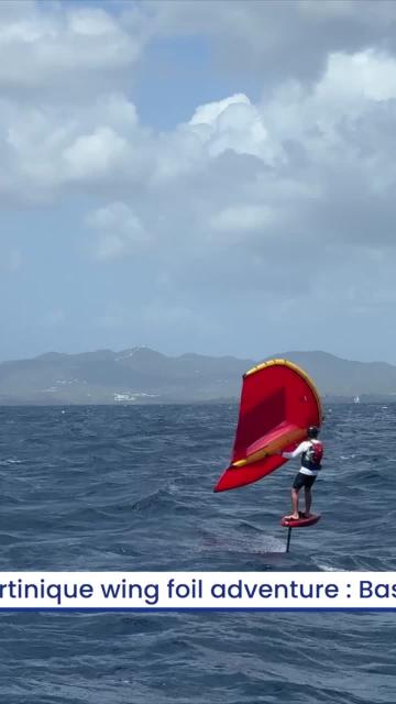Martinique wingfoil adventure : Bastien Escofet conforte sa place de leader