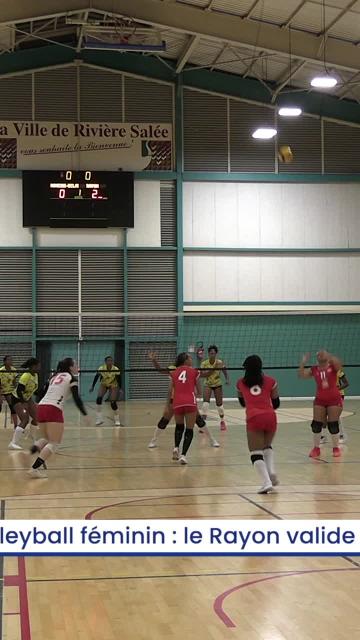 Volleyball féminin : le Rayon valide son ticket pour les 1/2 finales des play offs