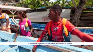 Gommier : quand les enfants prennent la barre