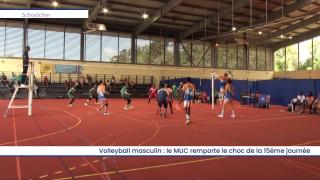 Volleyball masculin : le MUC remporte le choc de la 15ème journée