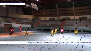 Futsal : la Relève lamentinoise se qualifie pour les 1/2 finales de la coupe de Martinique