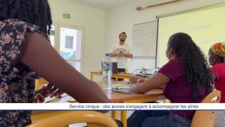 Service civique : des jeunes s'engagent à accompagner les aînés