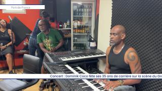Concert : Dominik Coco fête ses 35 ans de carrière sur la scène du Grand Carbet du Parc Floral