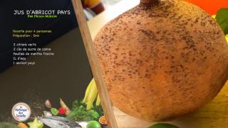 24 — Jus d'abricot pays