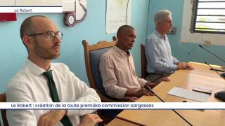 Le Robert : création da la première commission sargasses
