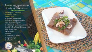04 — Galette aux champignons frais