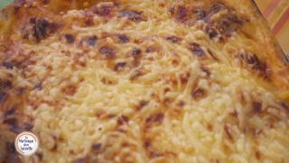 10 — Gratin de pâtes de dachine au poulet