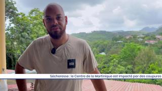 Sécheresse : le Centre de la Martinique est impacté par des coupures d'eau
