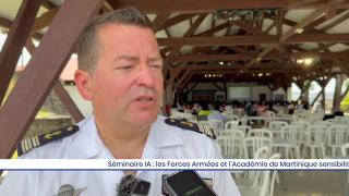 Séminaire IA : les Forces Armées et l'Académie de Martinique sensibilisent